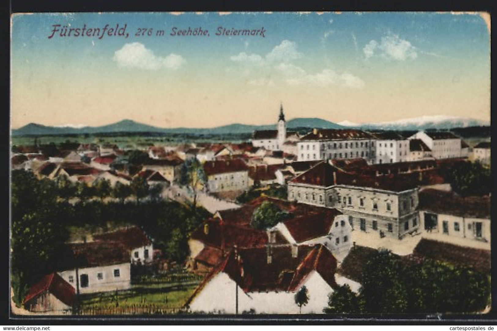 AK Fürstenfeld in der Steiermark, Generalansicht