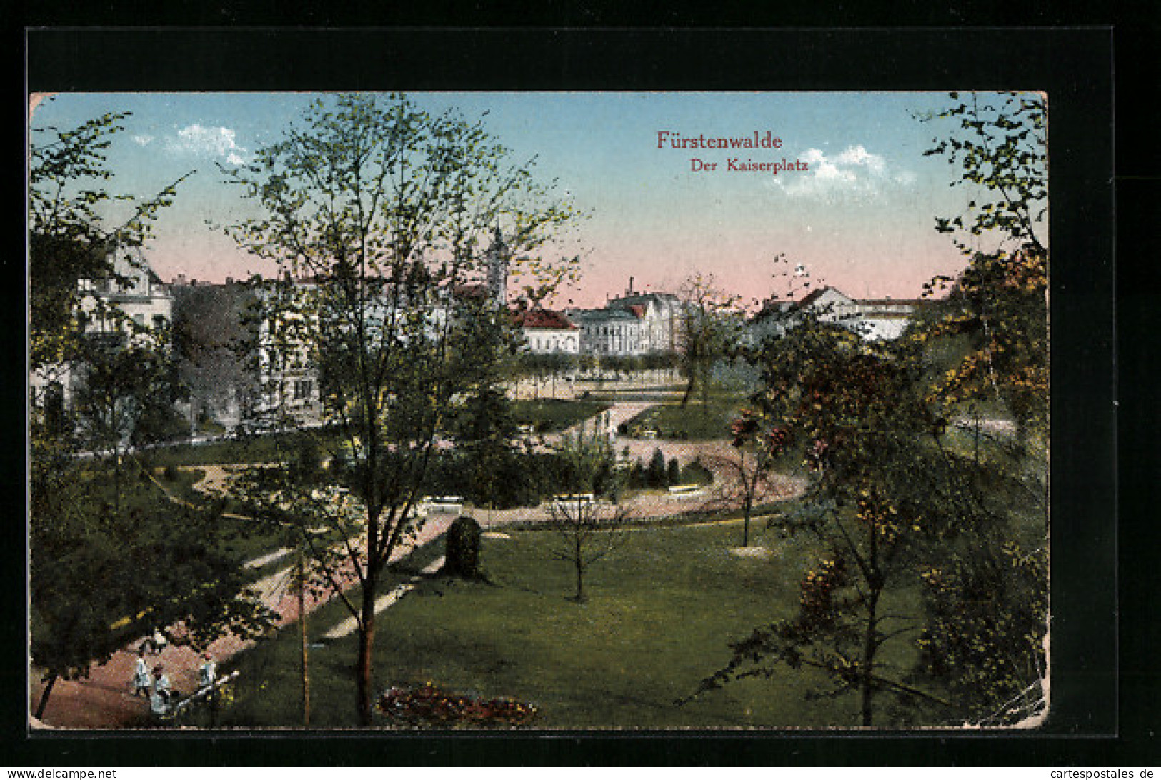 AK Fürstenwalde, Der Kaiserplatz