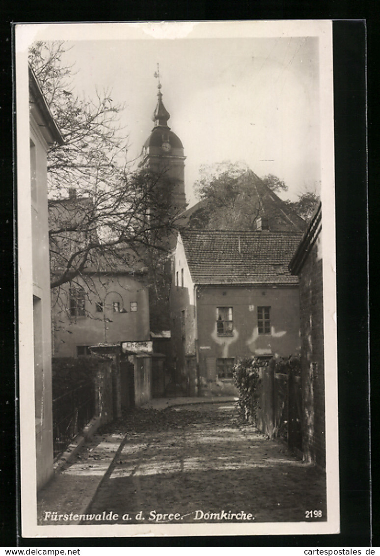 AK Fürstenwalde / Spree, Domkirche