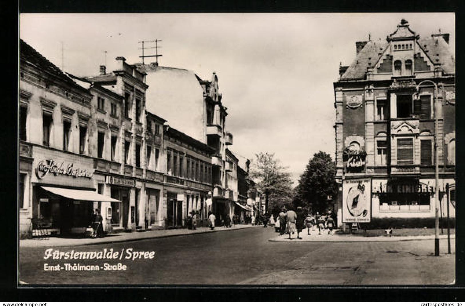 AK Fürstenwalde /Spree, Ernst-Thälmann-Strasse