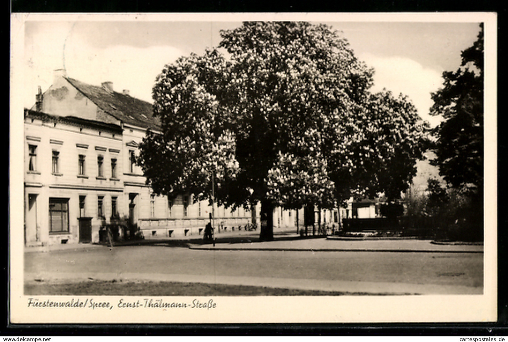 AK Fürstenwalde /Spree, Ernst-Thälmann-Strasse
