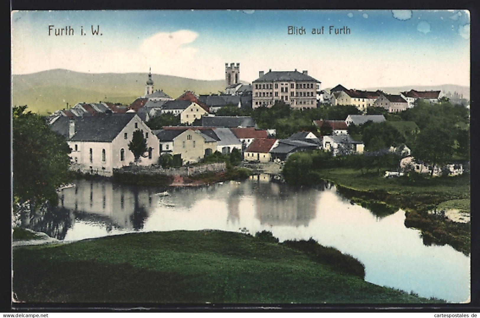 AK Furth i. W., Blick auf Furth