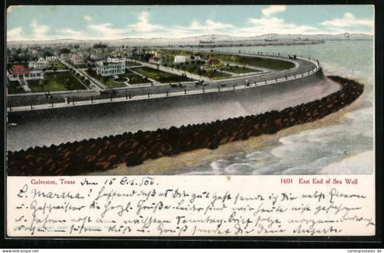 AK Galveston, TX, East end of sea wall