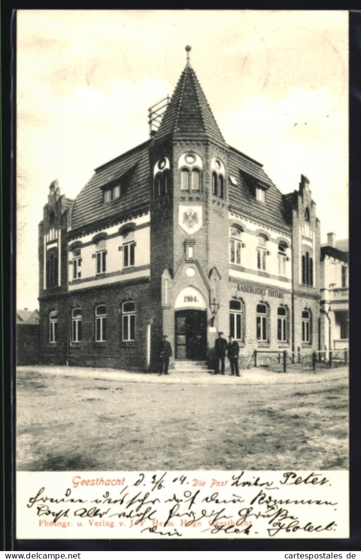 AK Geesthacht, Kaiserliches Postamt