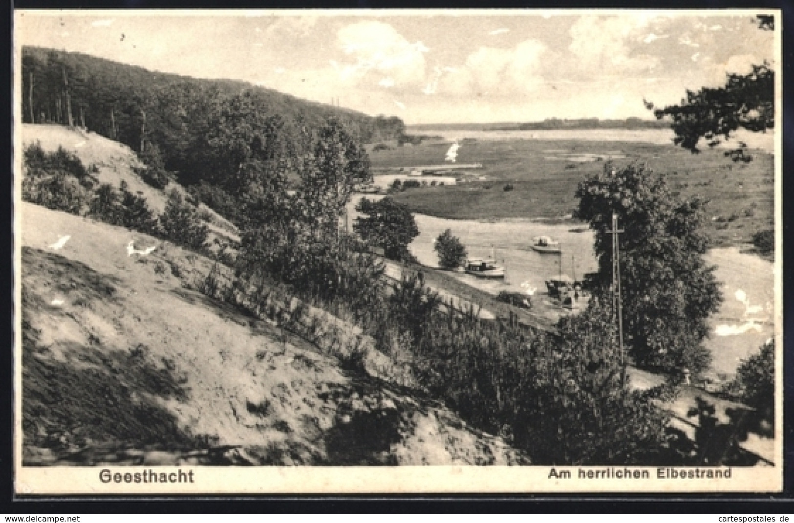 AK Geesthacht, Wald- und Uferpartie