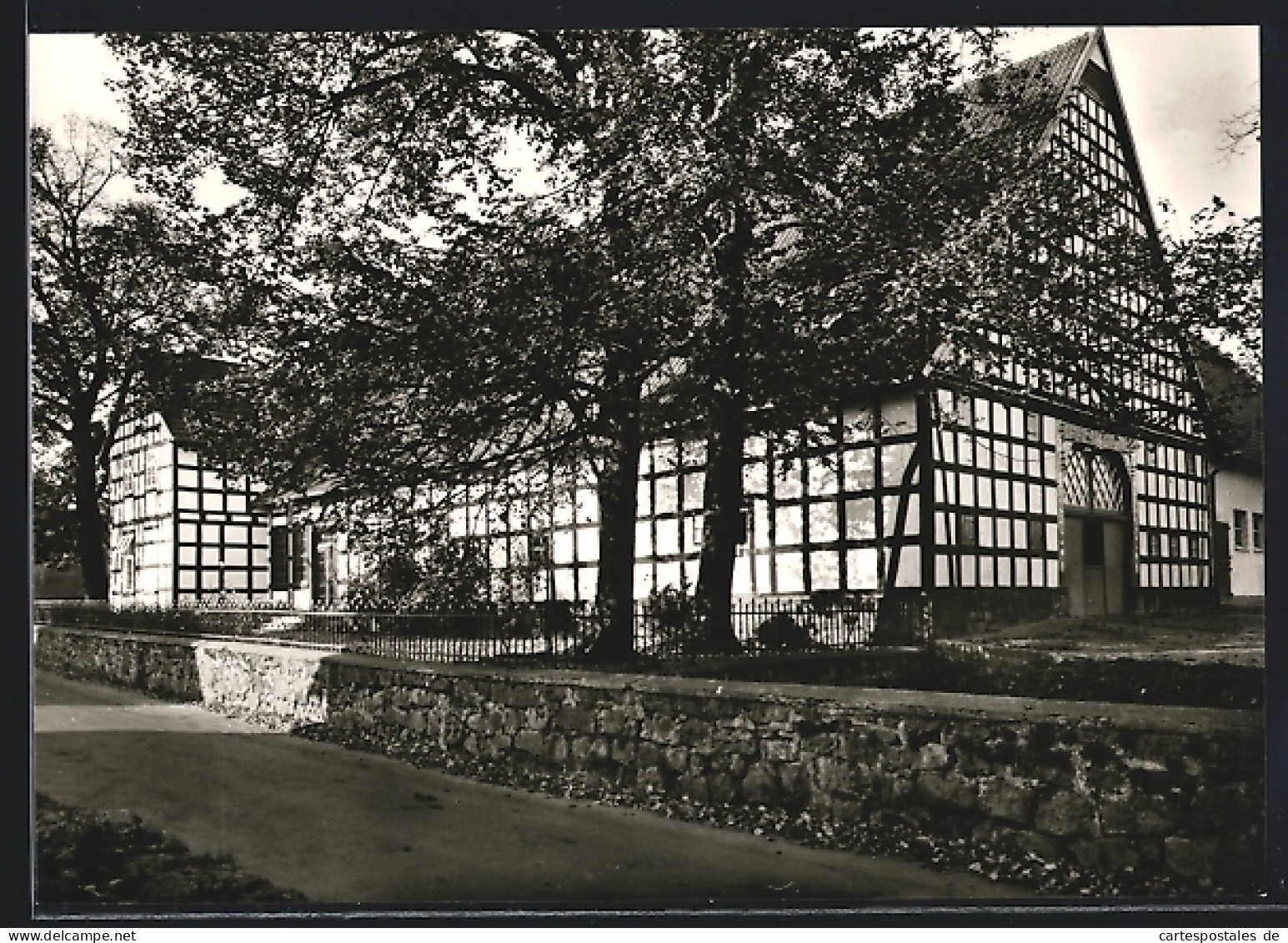 AK Gehlenbeck /Krs. Lübbecke, Ansicht eines Fachwerkhauses