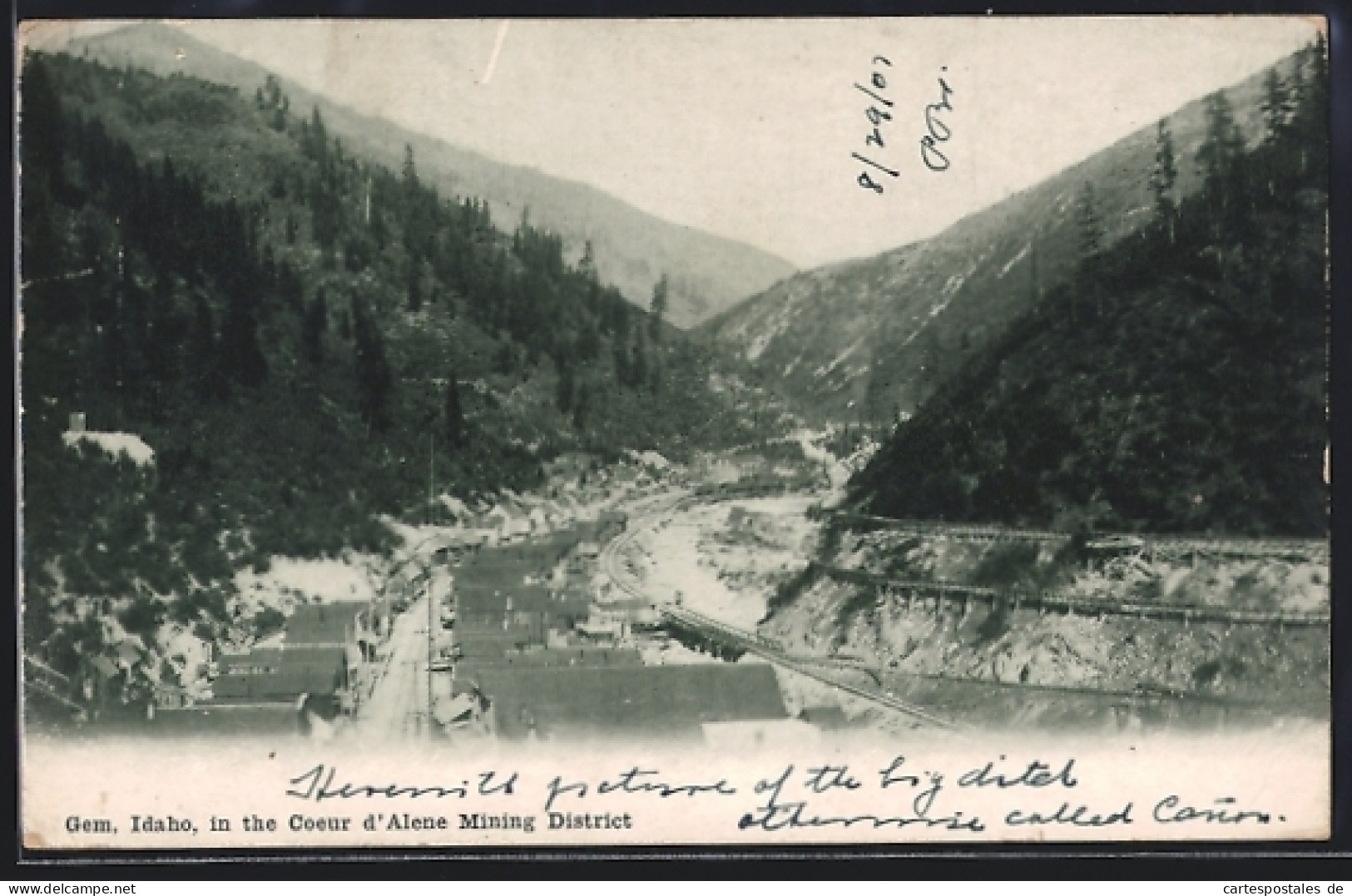 AK Gem, ID, In the Coeur d`Alene Mining District