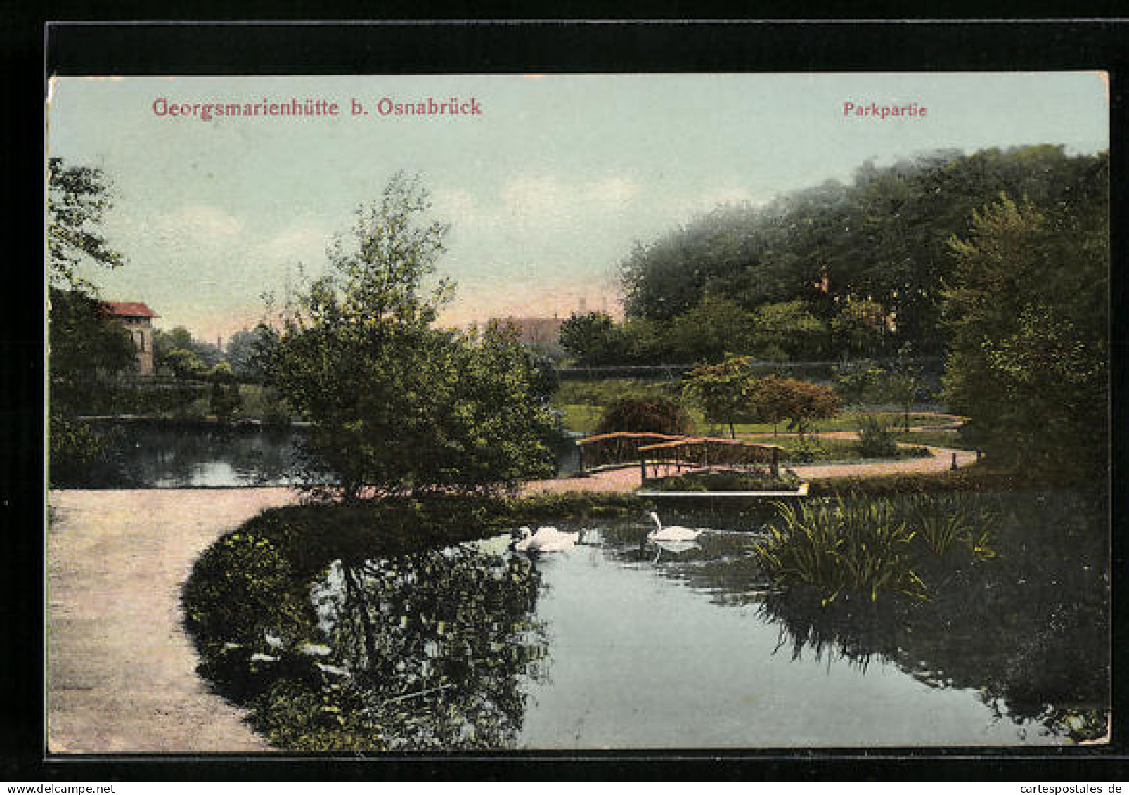 AK Georgsmarienhütte / Osnabrück, Parkpartie