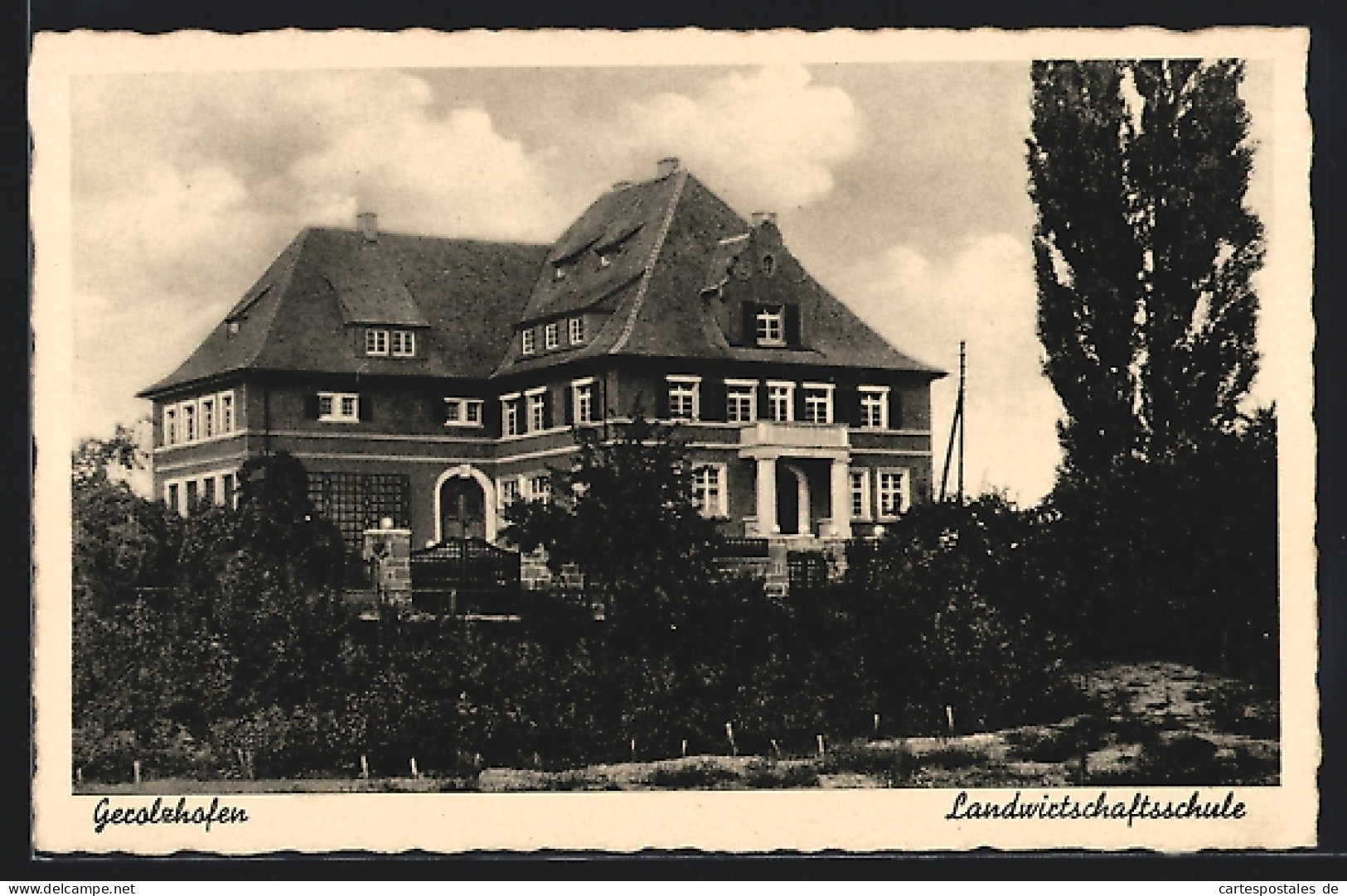 AK Gerolzhofen, Landwirtschaftsschule