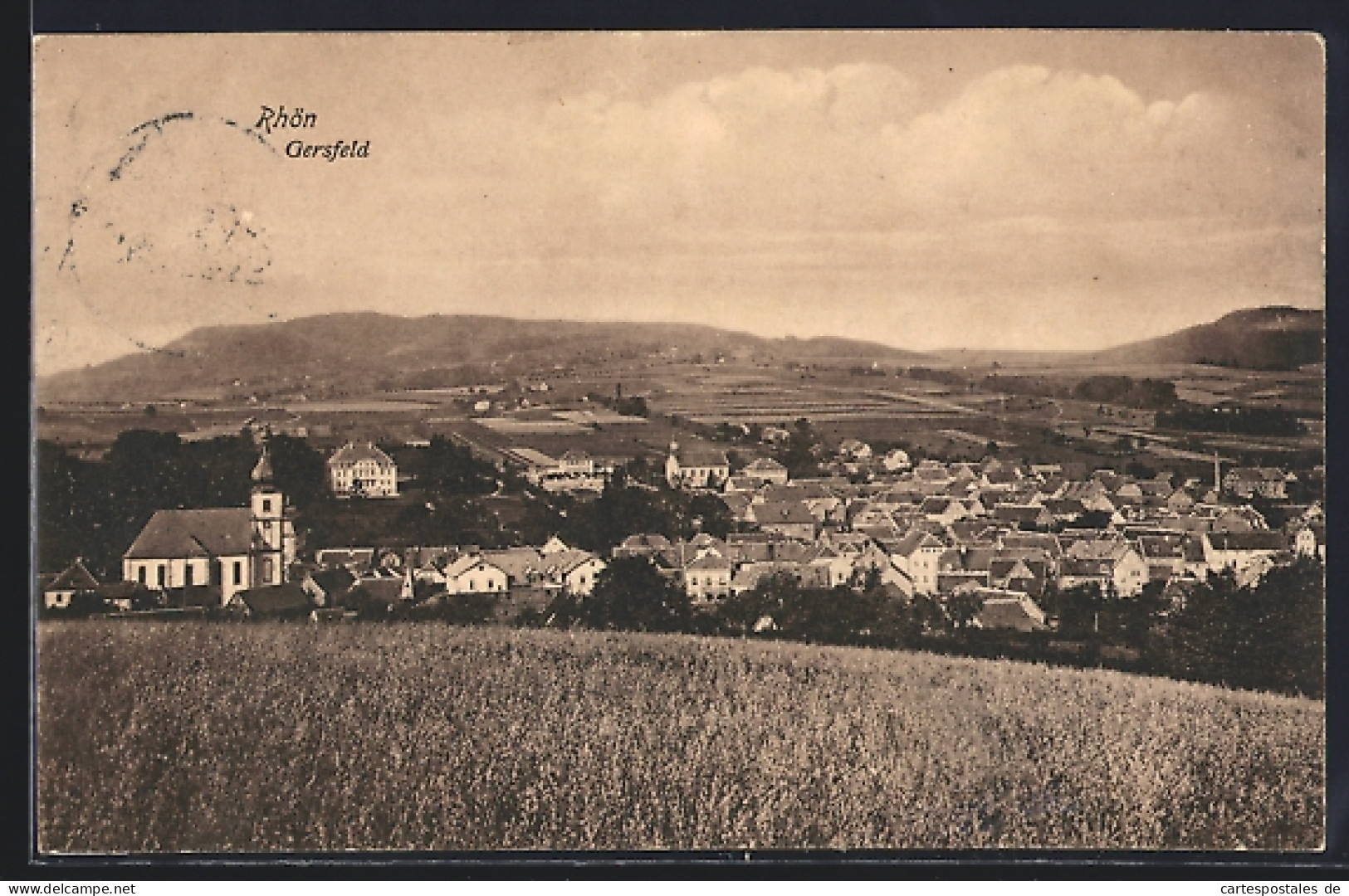 AK Gersfeld /Rhön, Ortsansicht