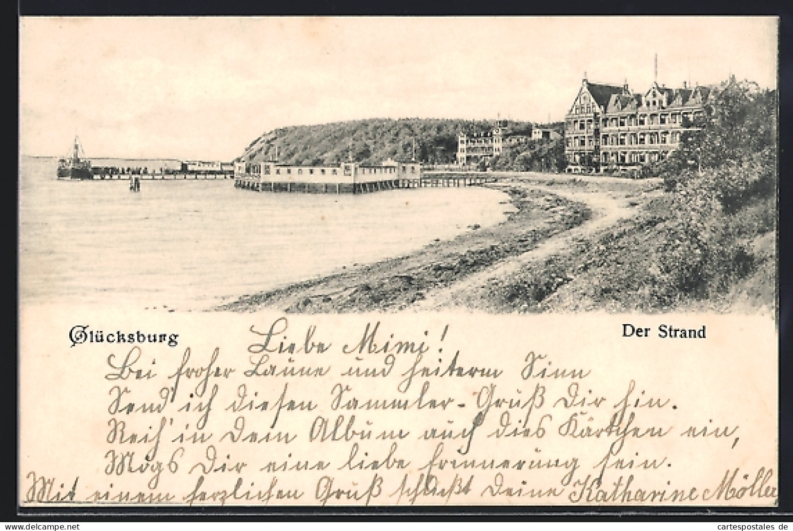 AK Glücksburg, Der Strand