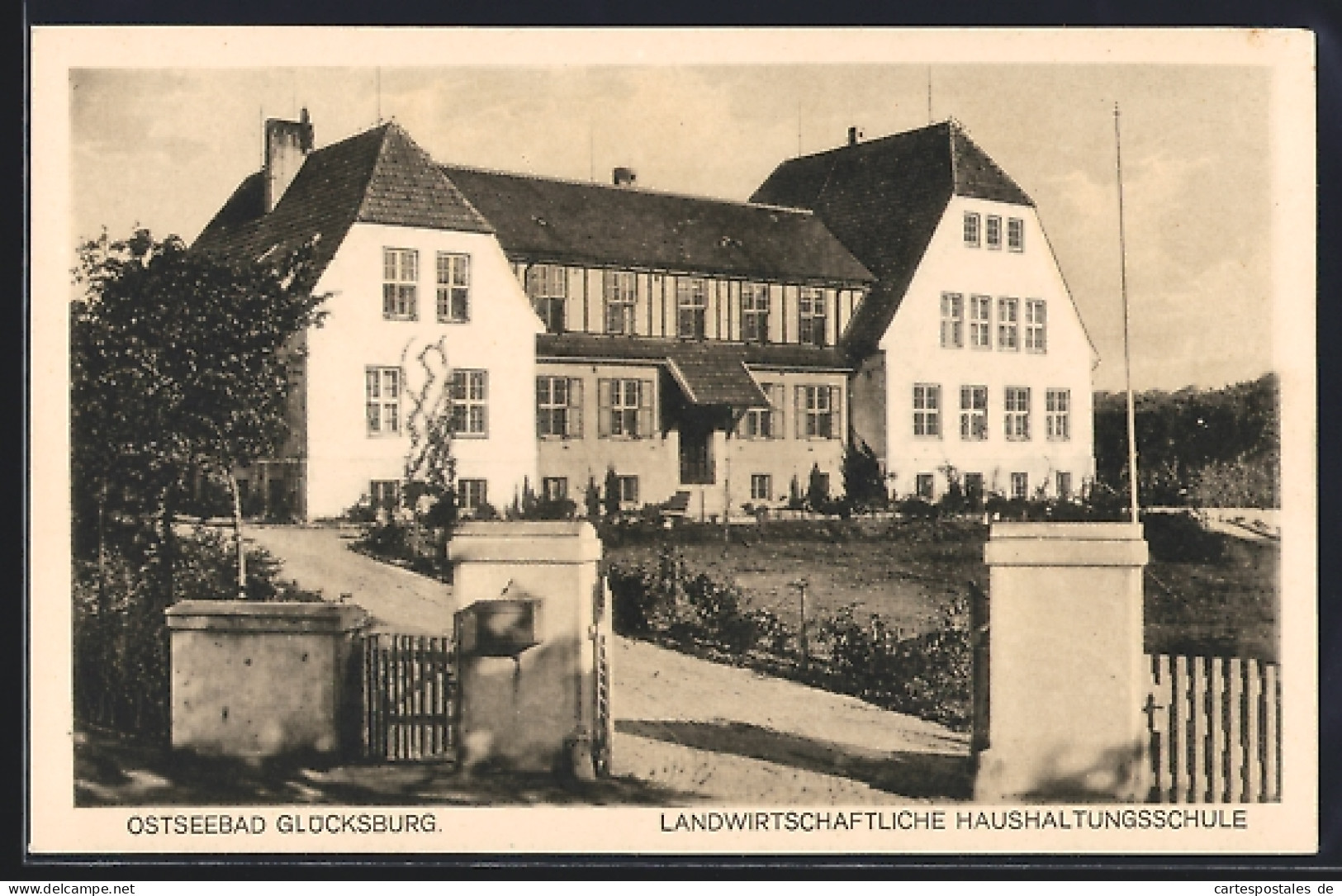 AK Glücksburg, Landwirtschaftliche Haushaltungschule