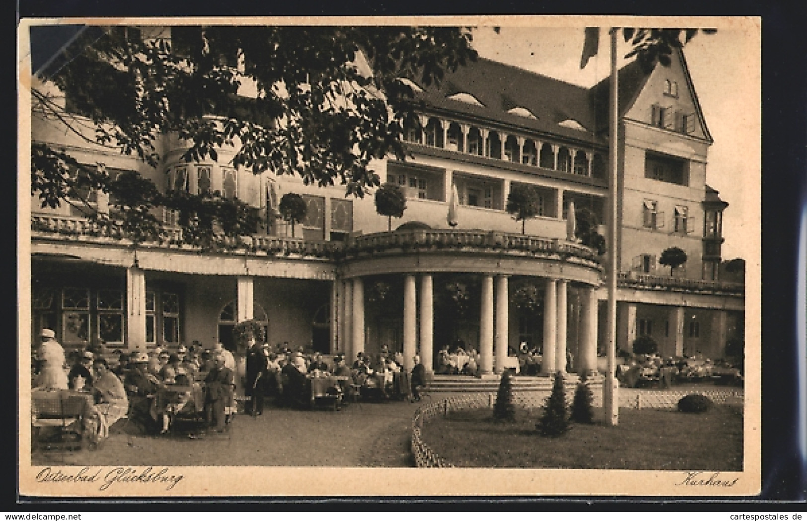 AK Glücksburg, Ostseebad, Kurhaus