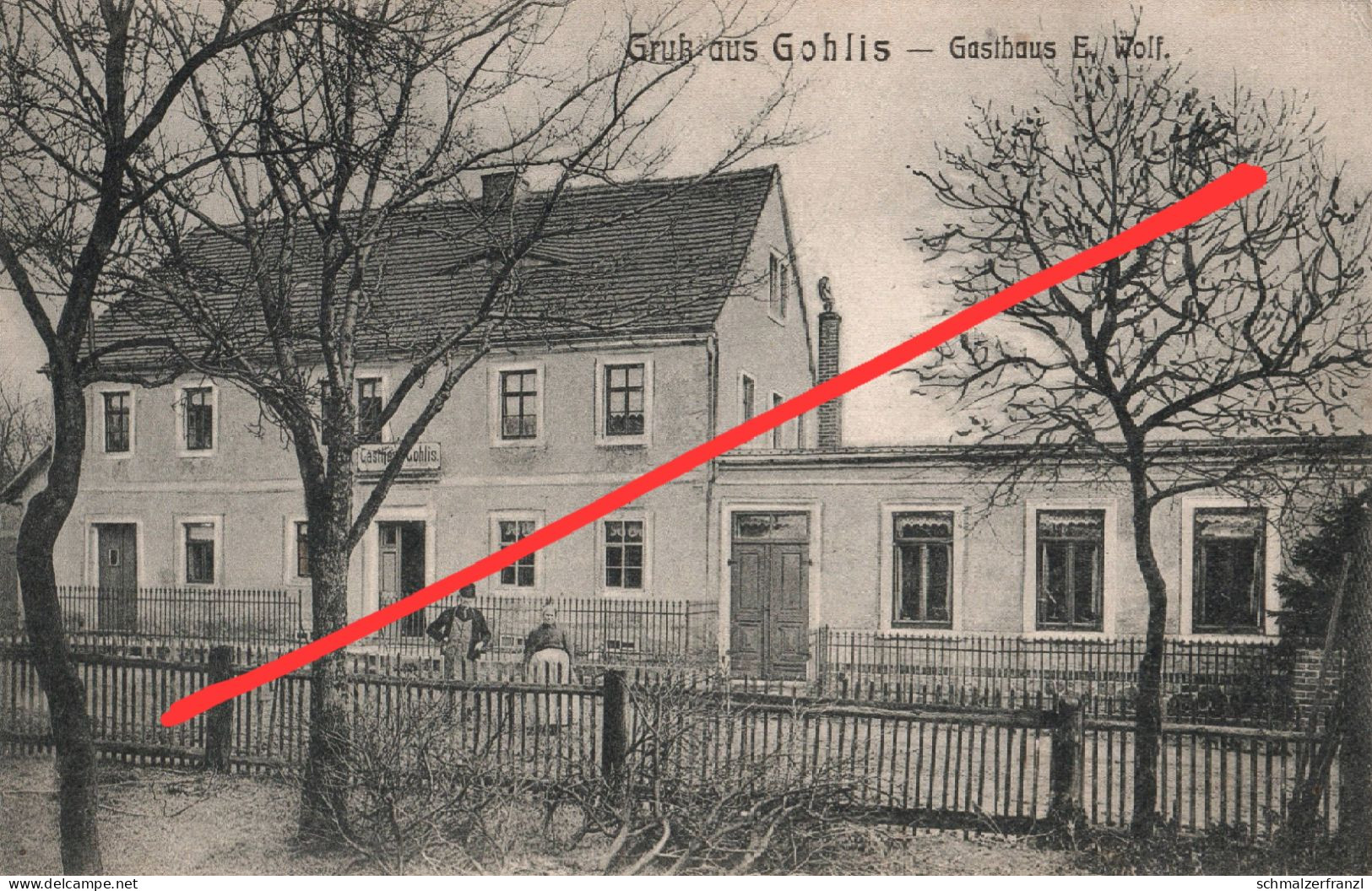 AK Gohlis Gasthof a Niederau Oberau Großdobritz Jessen Gröbern Steinbach Weinböhla Priestewitz Coswig Radebeul Meißen