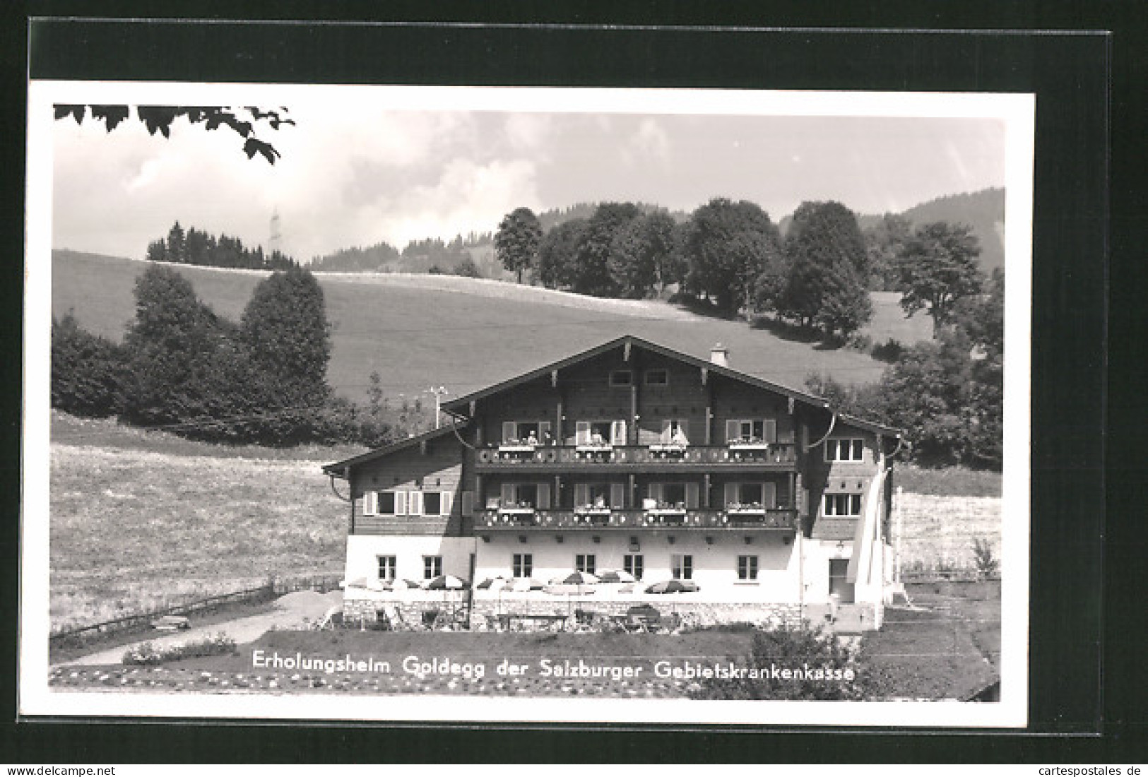 AK Goldegg, Erholungsheim Goldegg der Salzburger Gebietskrankenkasse