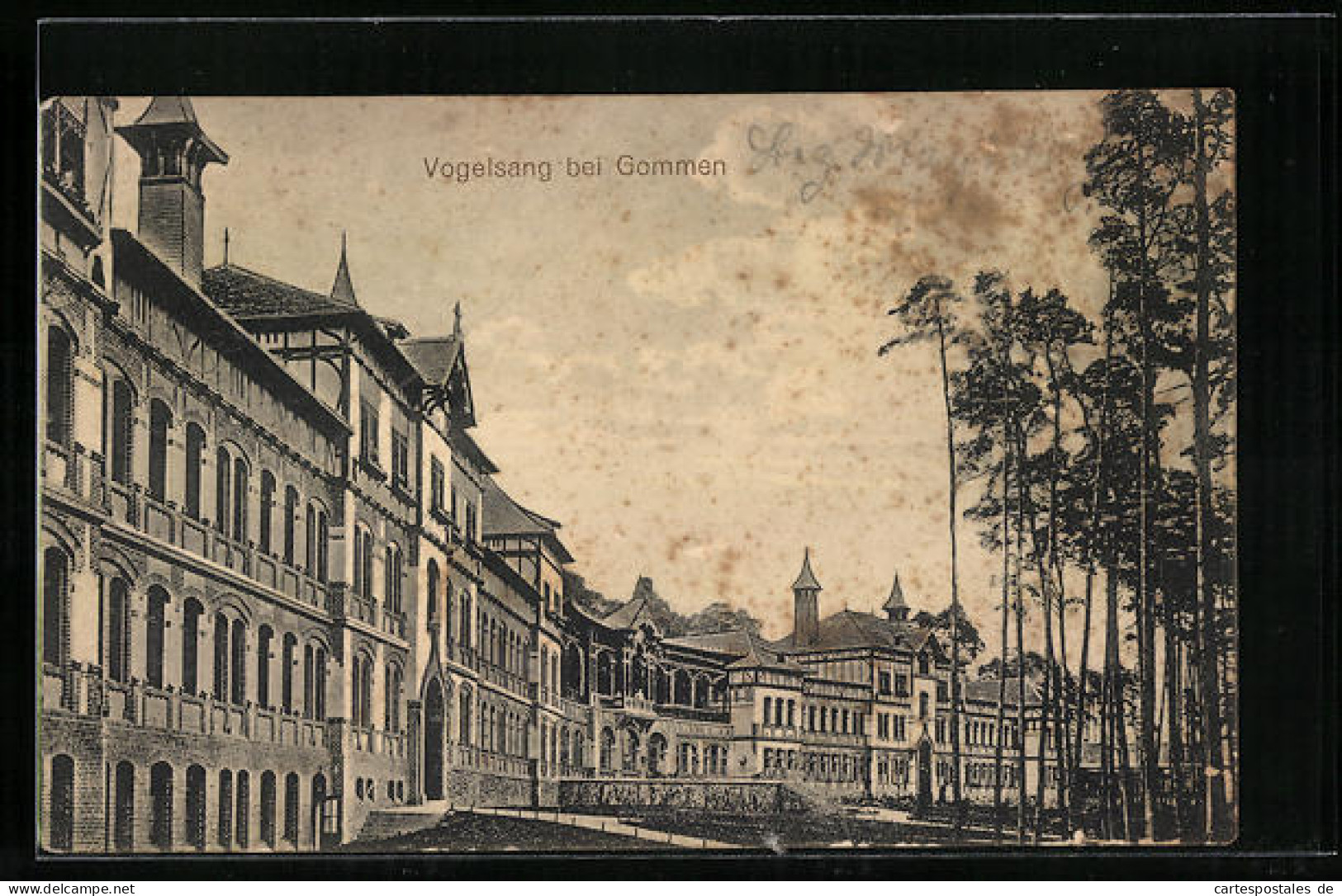 AK Gommern, Schloss Vogelsang