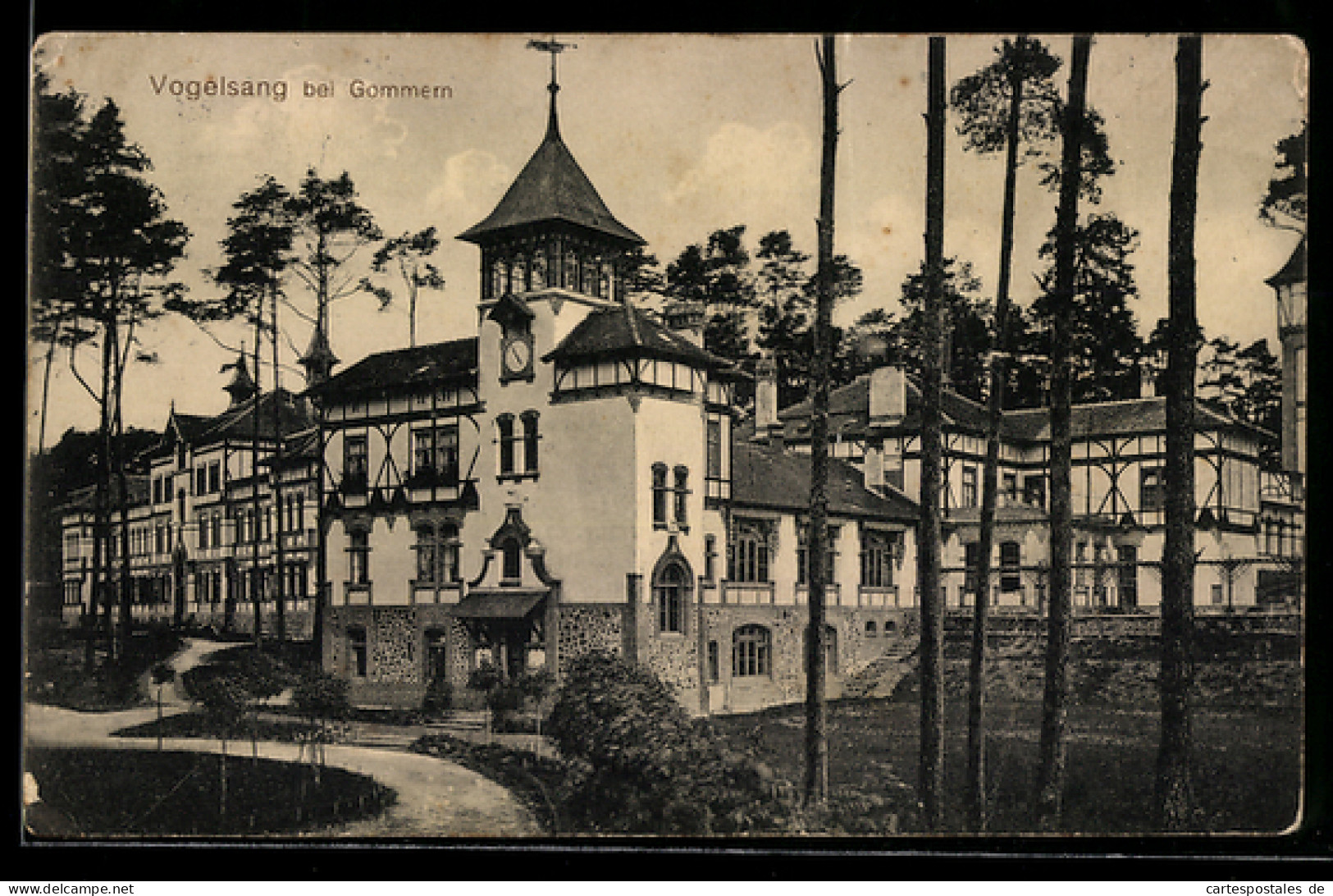 AK Gommern / Stadt, Der Gasthof Vogelsang