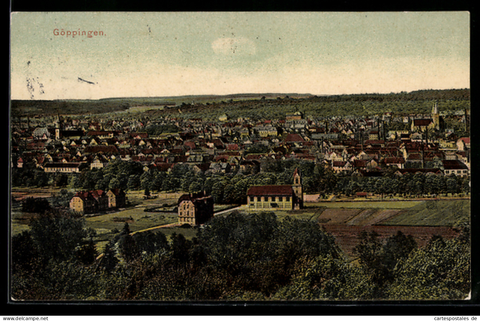 AK Göppingen, Stadtansicht