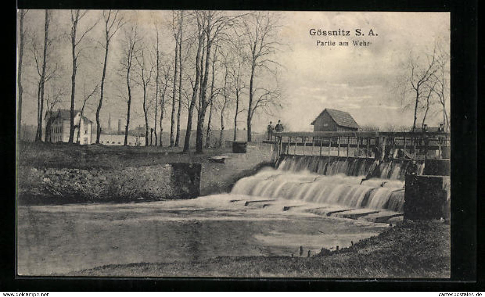AK Gössnitz S. A., Partie am Wehr