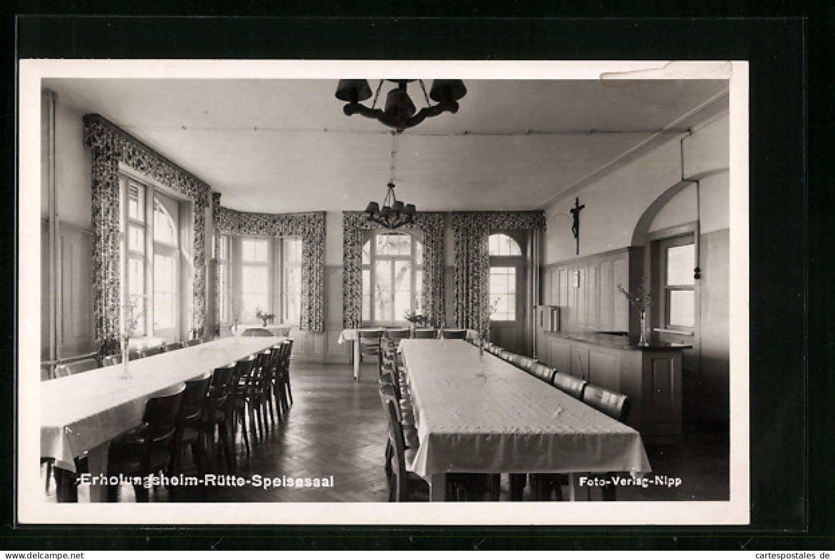 AK Götzis, Erholungsheim Rütte - Speisesaal