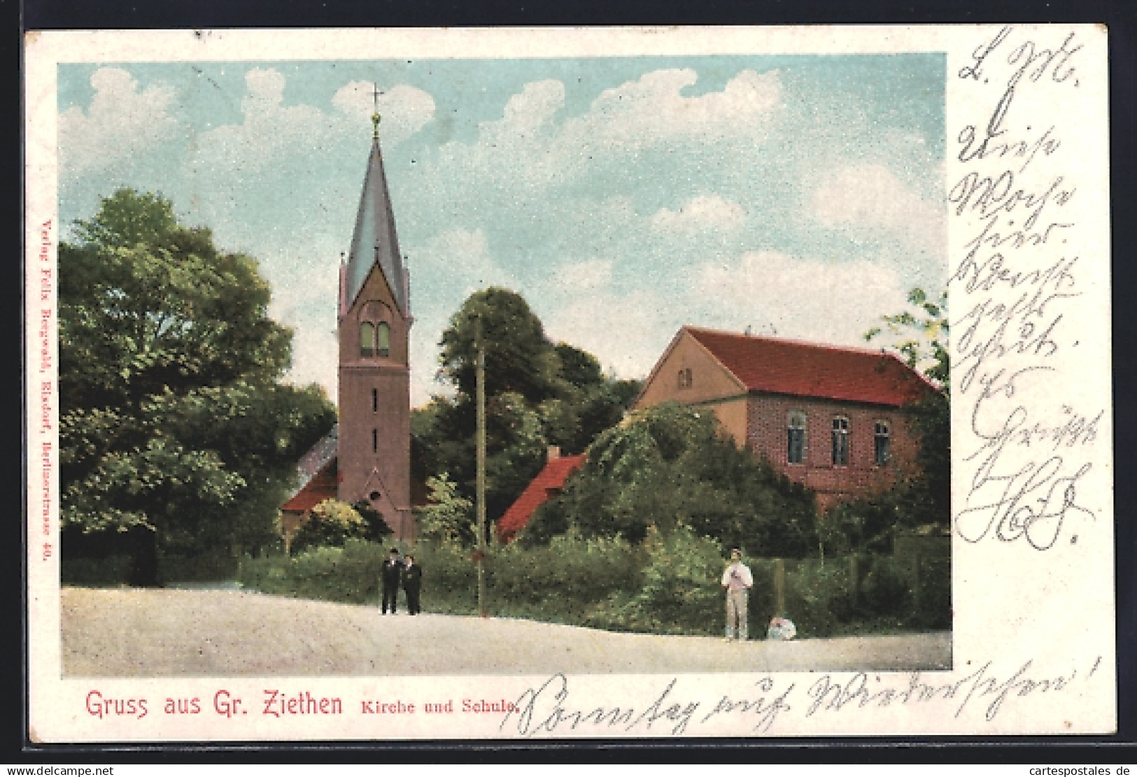 AK Gr. Ziethen / Schönefeld, Kirche und Schule