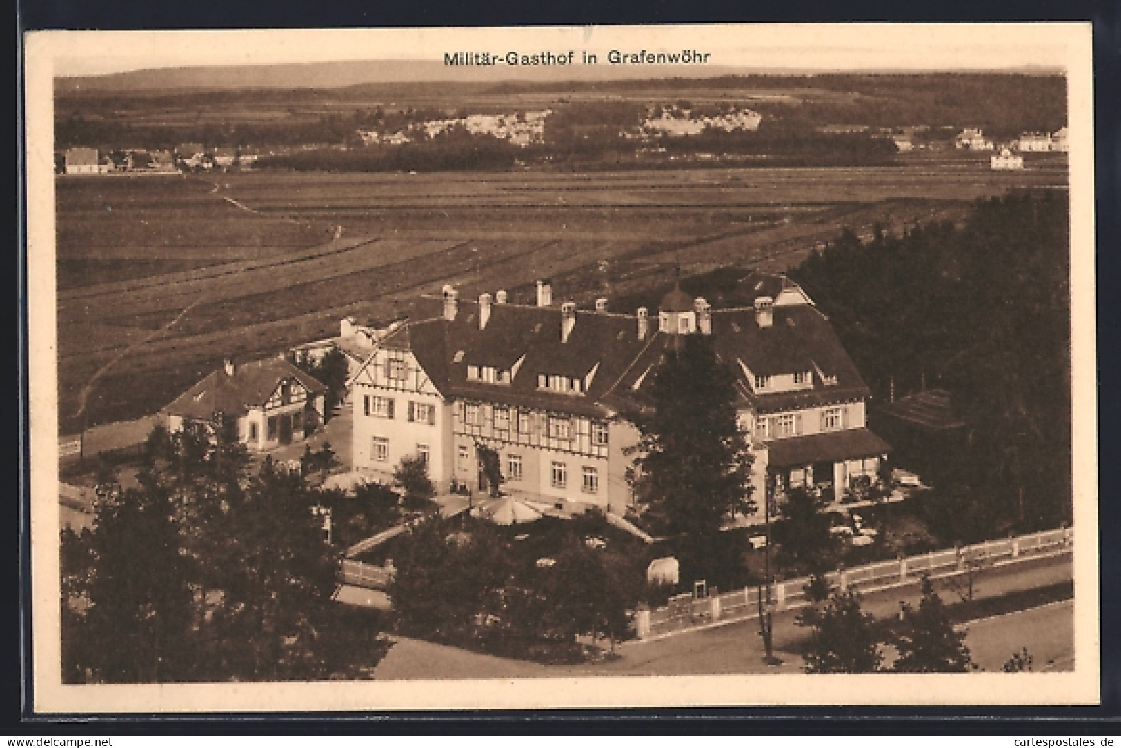 AK Grafenwöhr, Militär-Gasthof