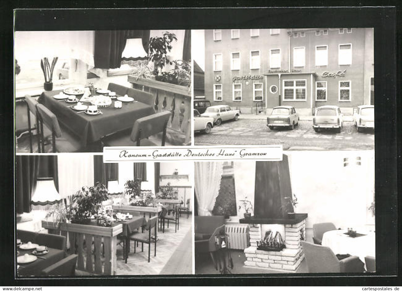AK Gramzow, Konsum-Gasthaus Deutsches Haus