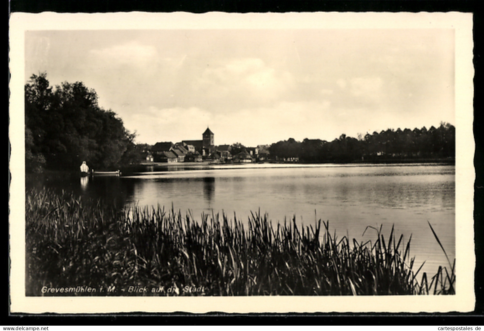 AK Grevesmühlen i. M., Blick auf die Stadt