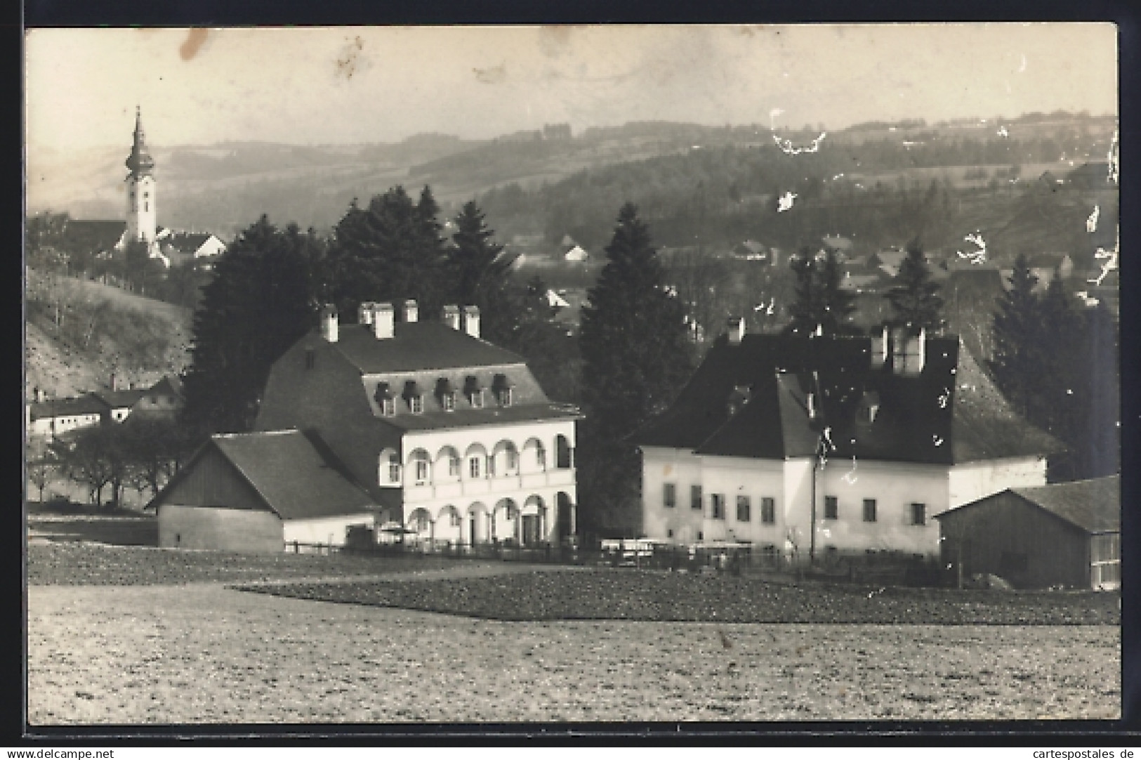 AK Grieskirchen, Blick auf das Krankenhaus