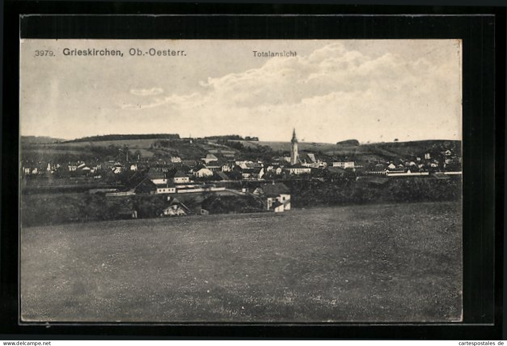 AK Grieskirchen, Totalansicht der Kirche