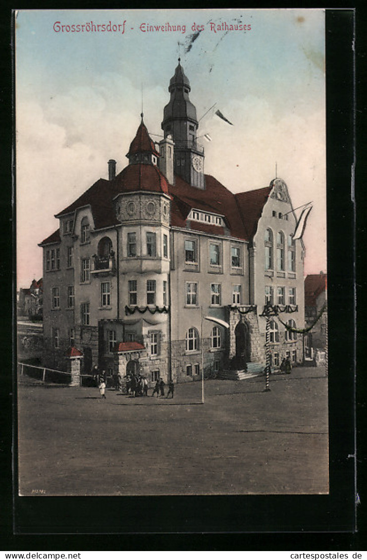 AK Grossröhrsdorf, Einweihung des Rathauses