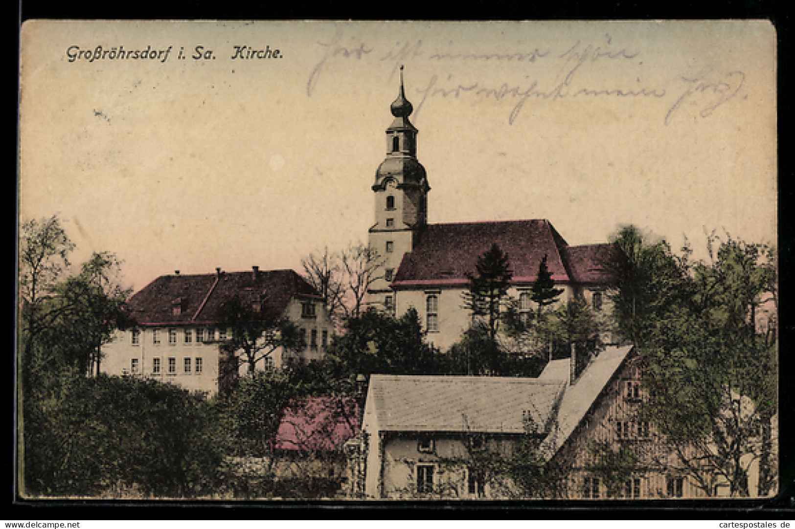 AK Grossröhrsdorf i. Sa., Kirche