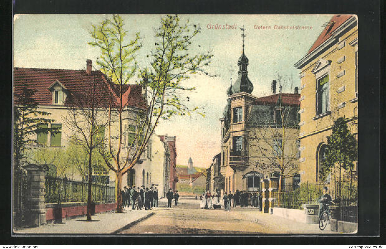 AK Grünstadt, Untere Bahnhofstrasse