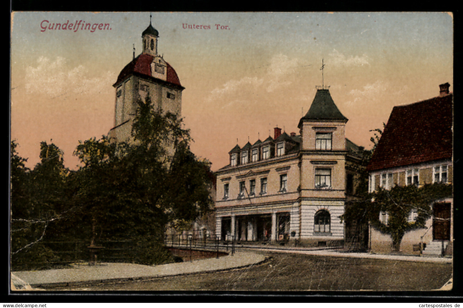 AK Gundelfingen, Strasse Unteres Tor