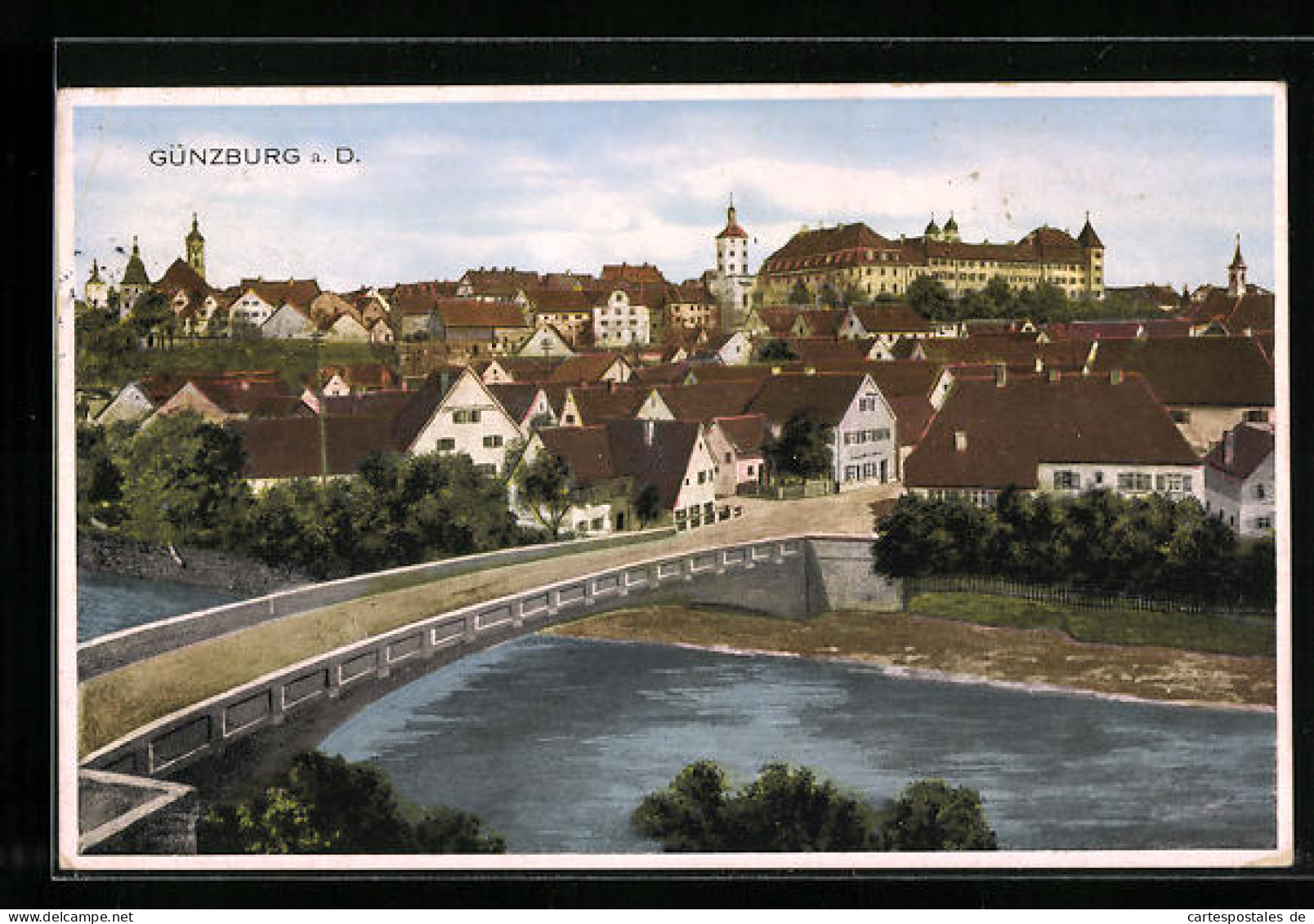 AK Günzburg a. D., Gesamtansicht