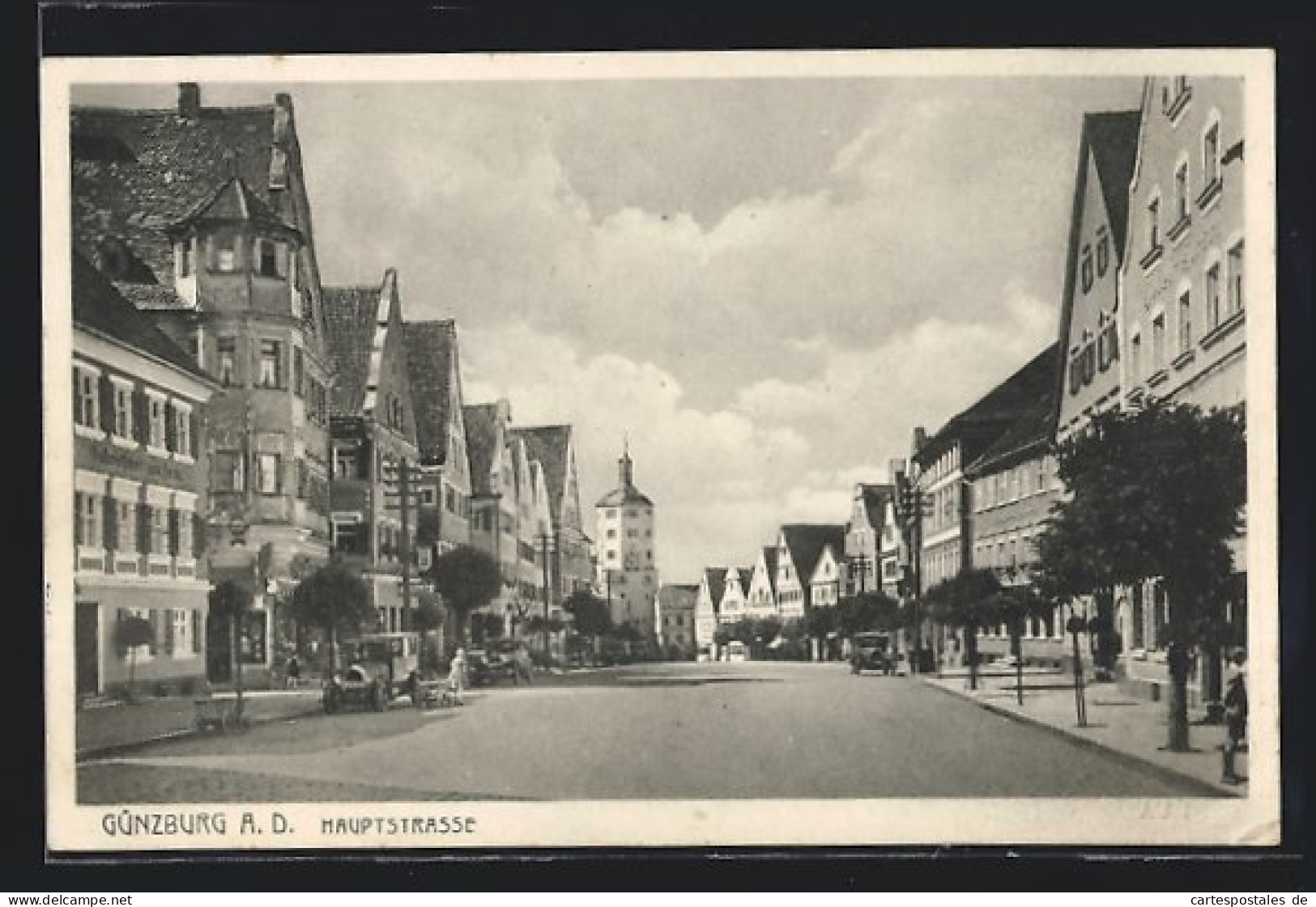 AK Günzburg a.D., Hauptstrasse