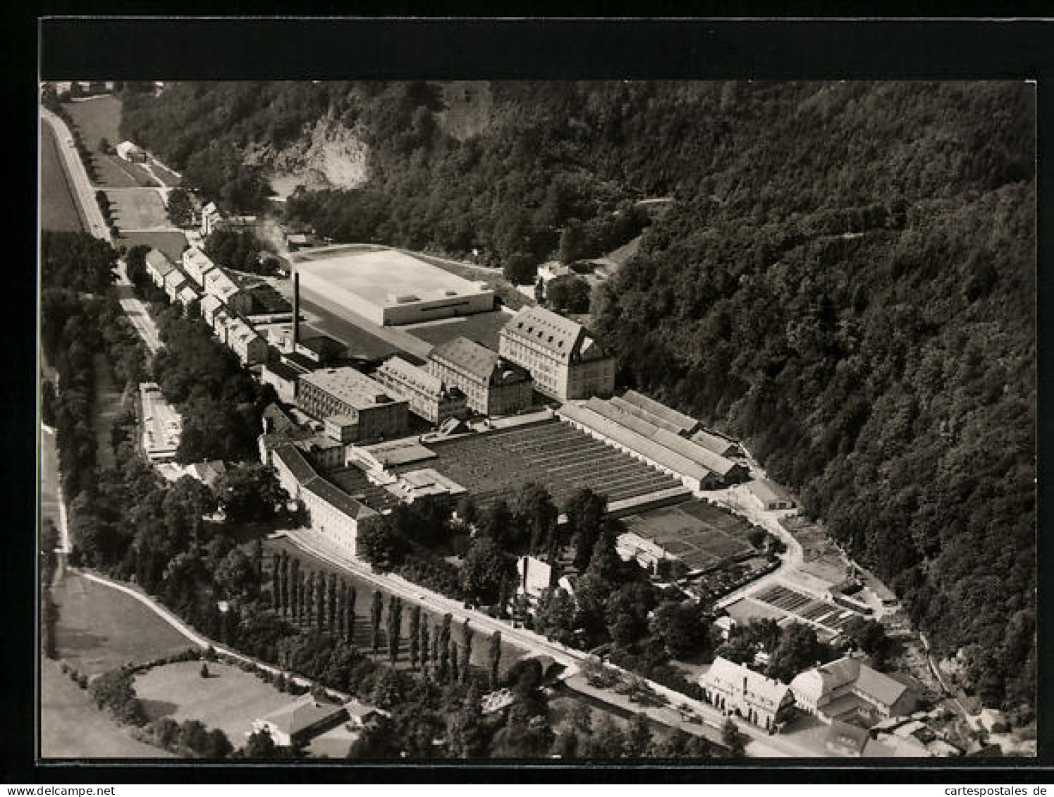 AK Gutach-Breisgau, Gütermann & Co. aus der Vogelschau