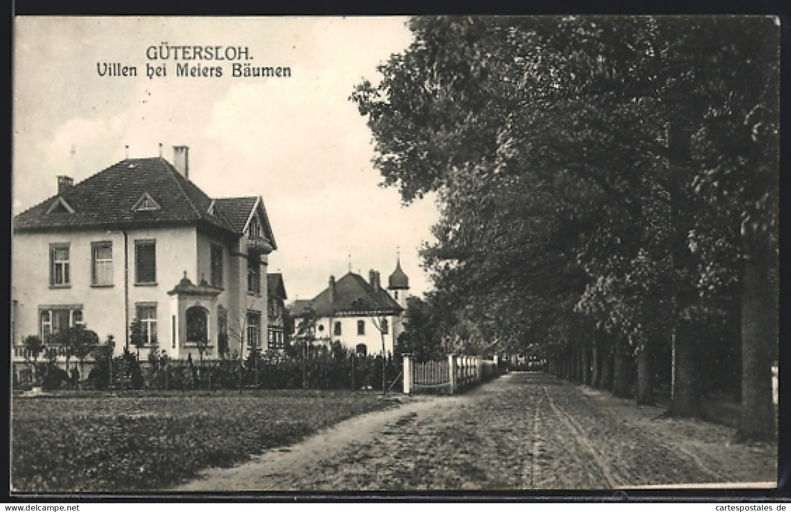 AK Gütersloh, Villen bei Meiers Bäumen