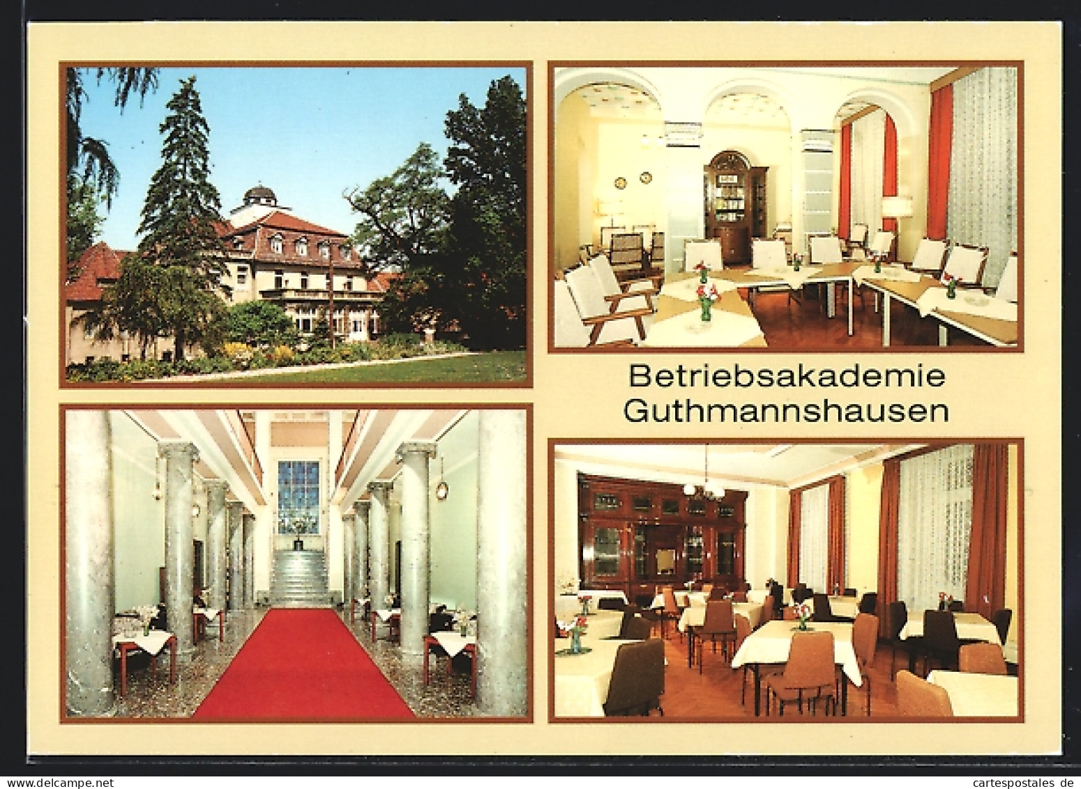 AK Guthmannshausen /Kr. Sömmerda, Betriebsakademie des Bezirkes Erfurt