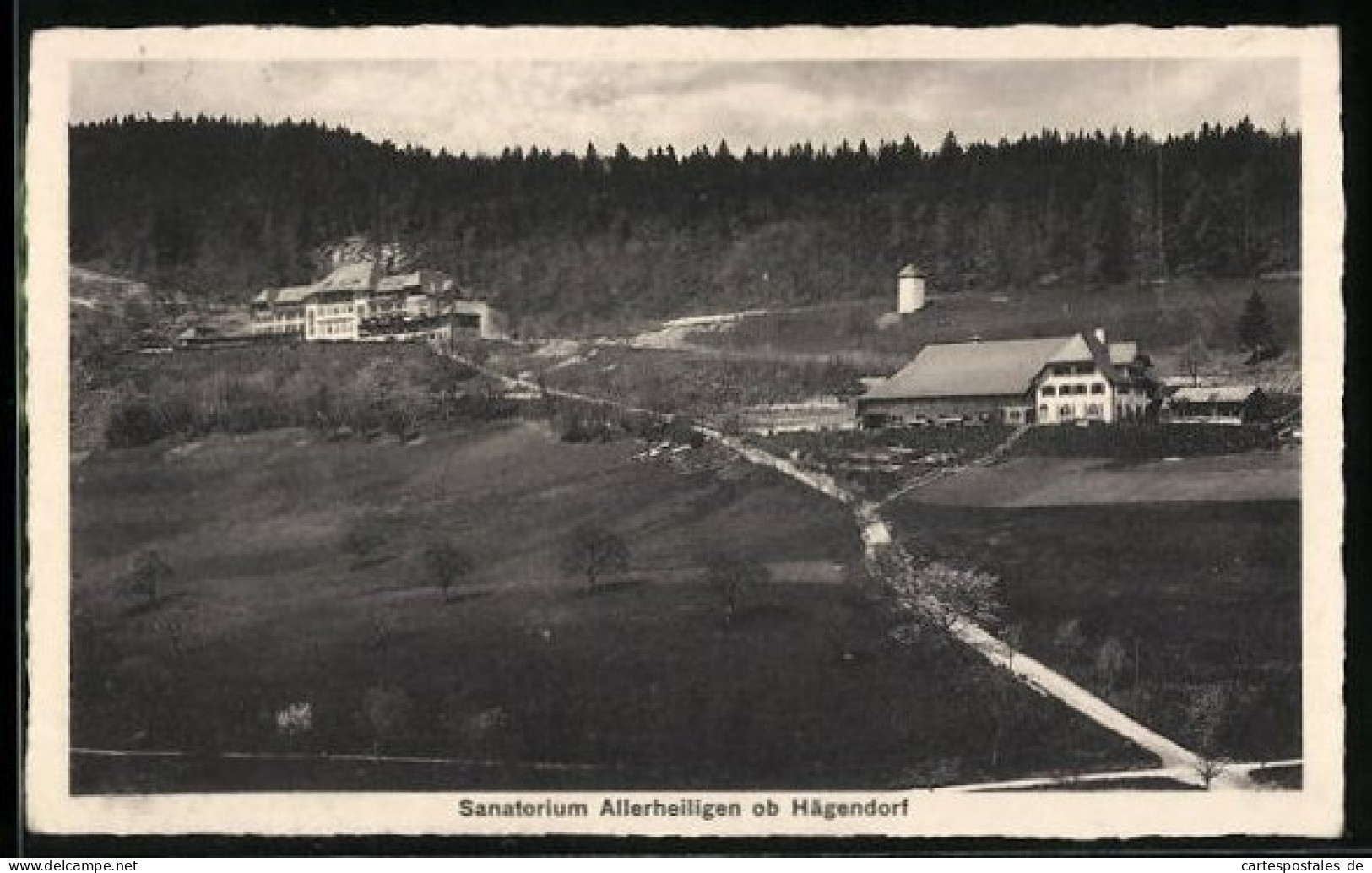 AK Hägendorf, Blick auf das Sanatorium Allerheiligen