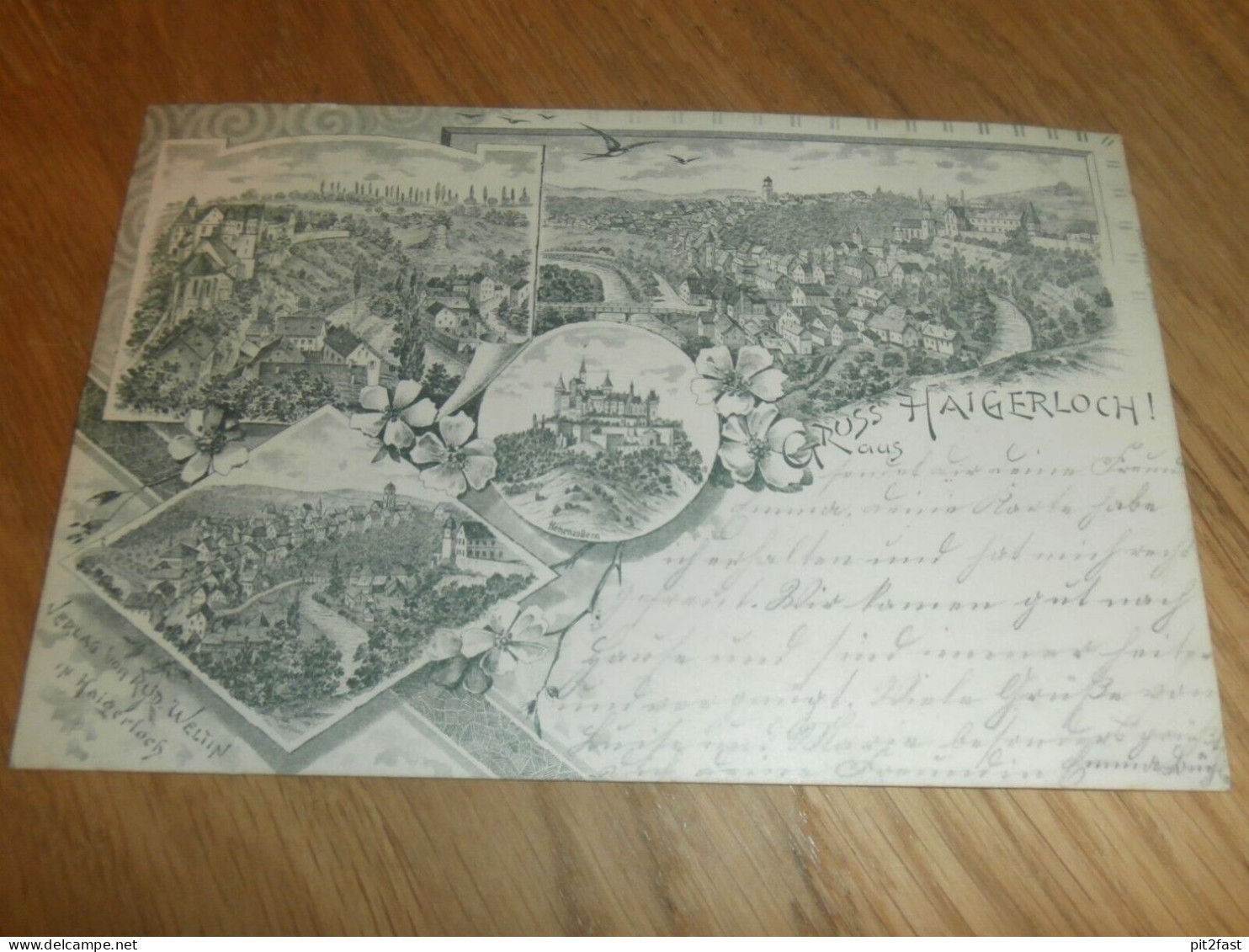 AK Haigerloch , 1900 , Litho , Ansichtskarte !!!