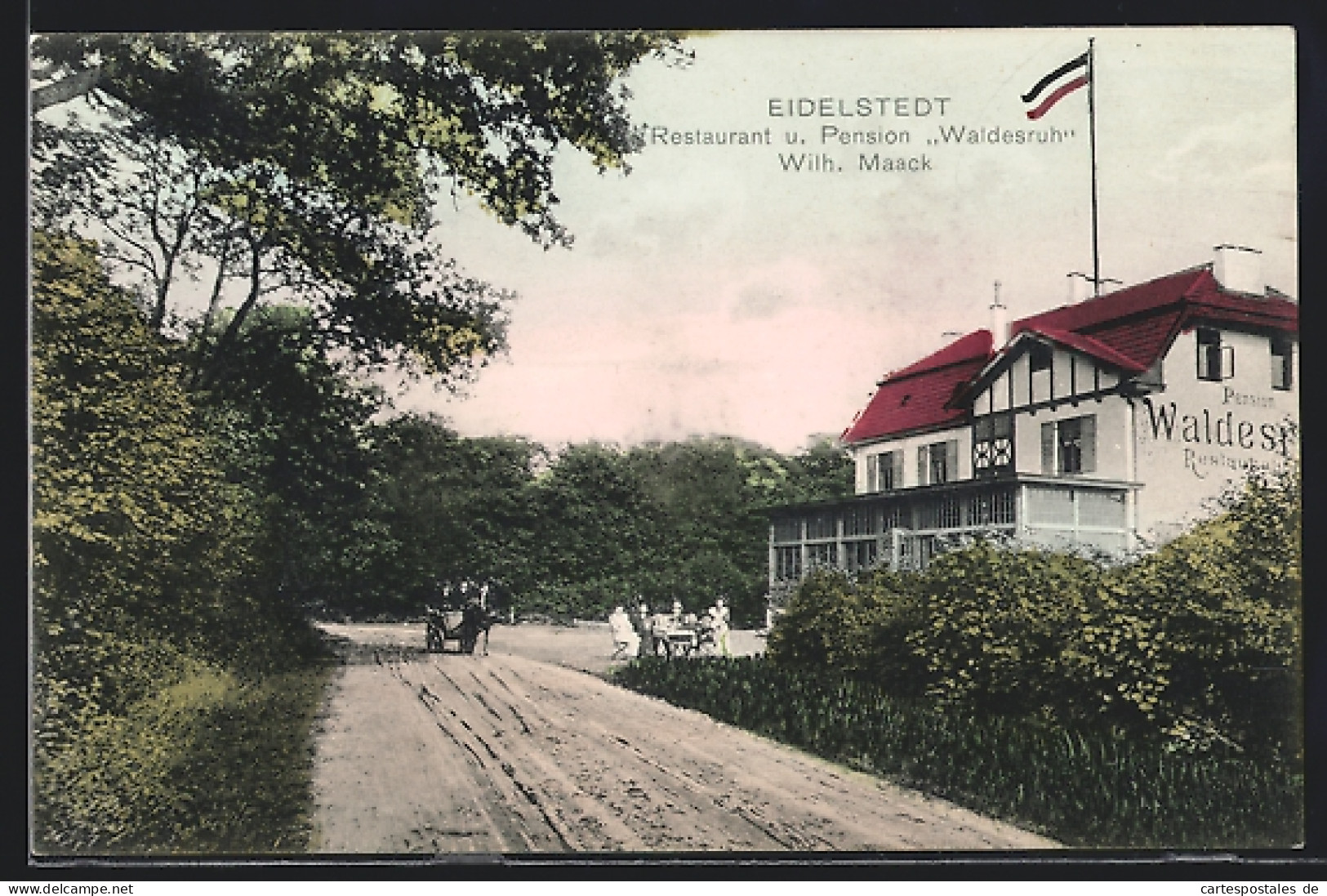 AK Hamburg-Eidelstedt, Restaurant & Pension Waldesruh