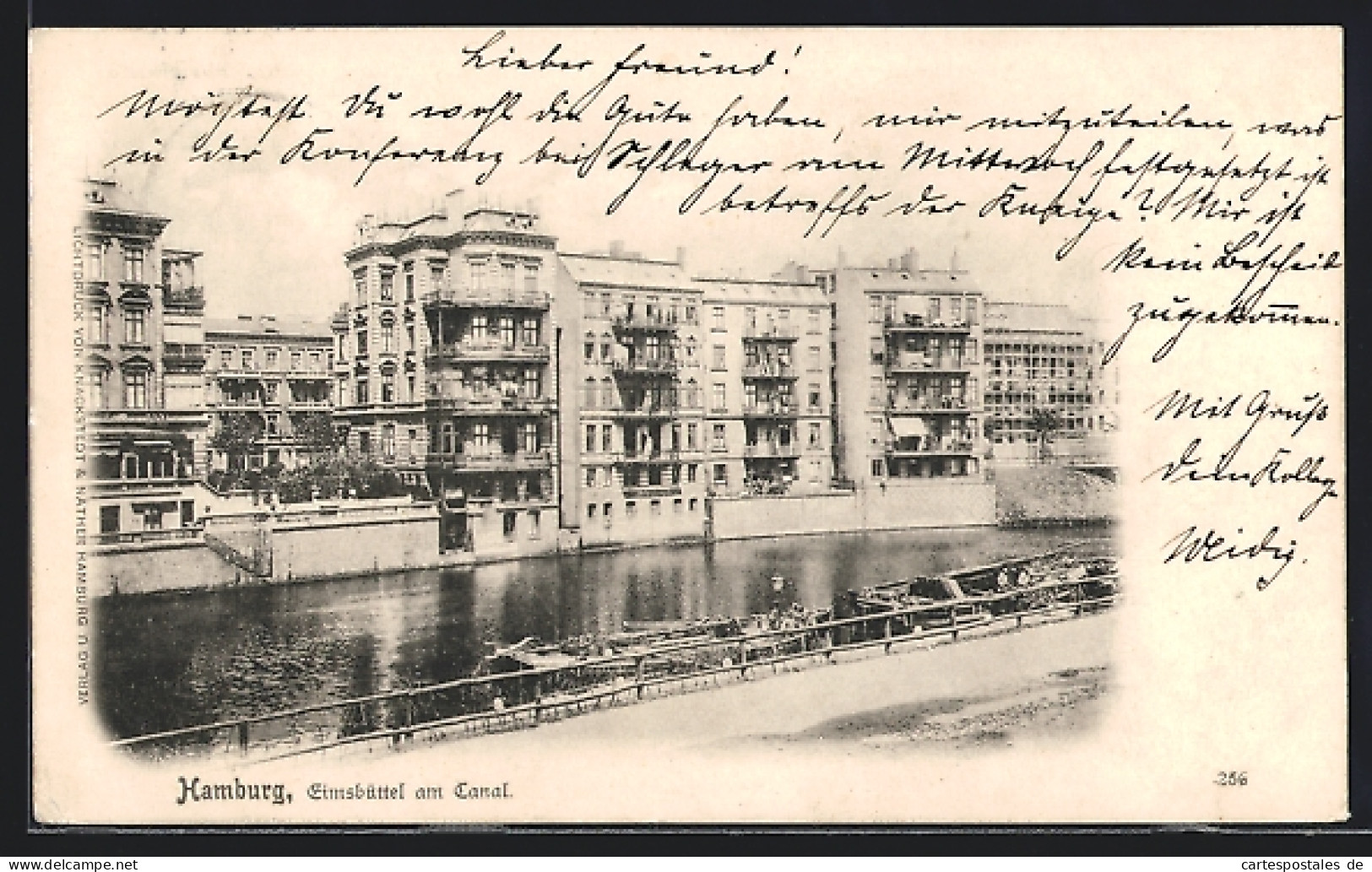 AK Hamburg-Eimsbüttel, Am Kanal