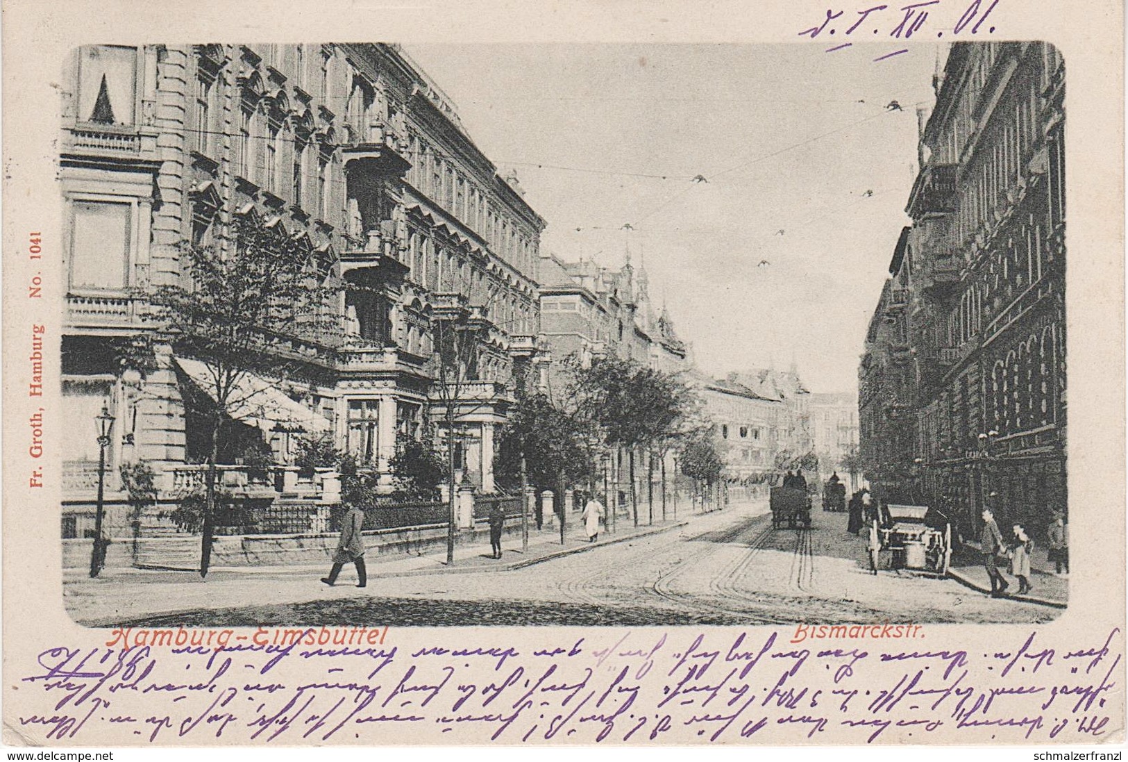 AK Hamburg Eimsbüttel Bismarckstraße a Mansteinstraße Osterstraße Goebenstraße Hoheluftchaussee Lehmweg Hoheluft