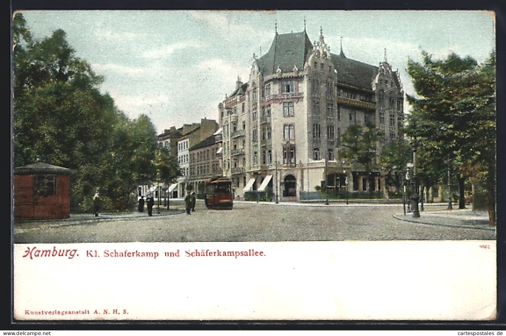 AK Hamburg-Eimsbüttel, Kleiner Schäferkamp und Schäferkampsallee