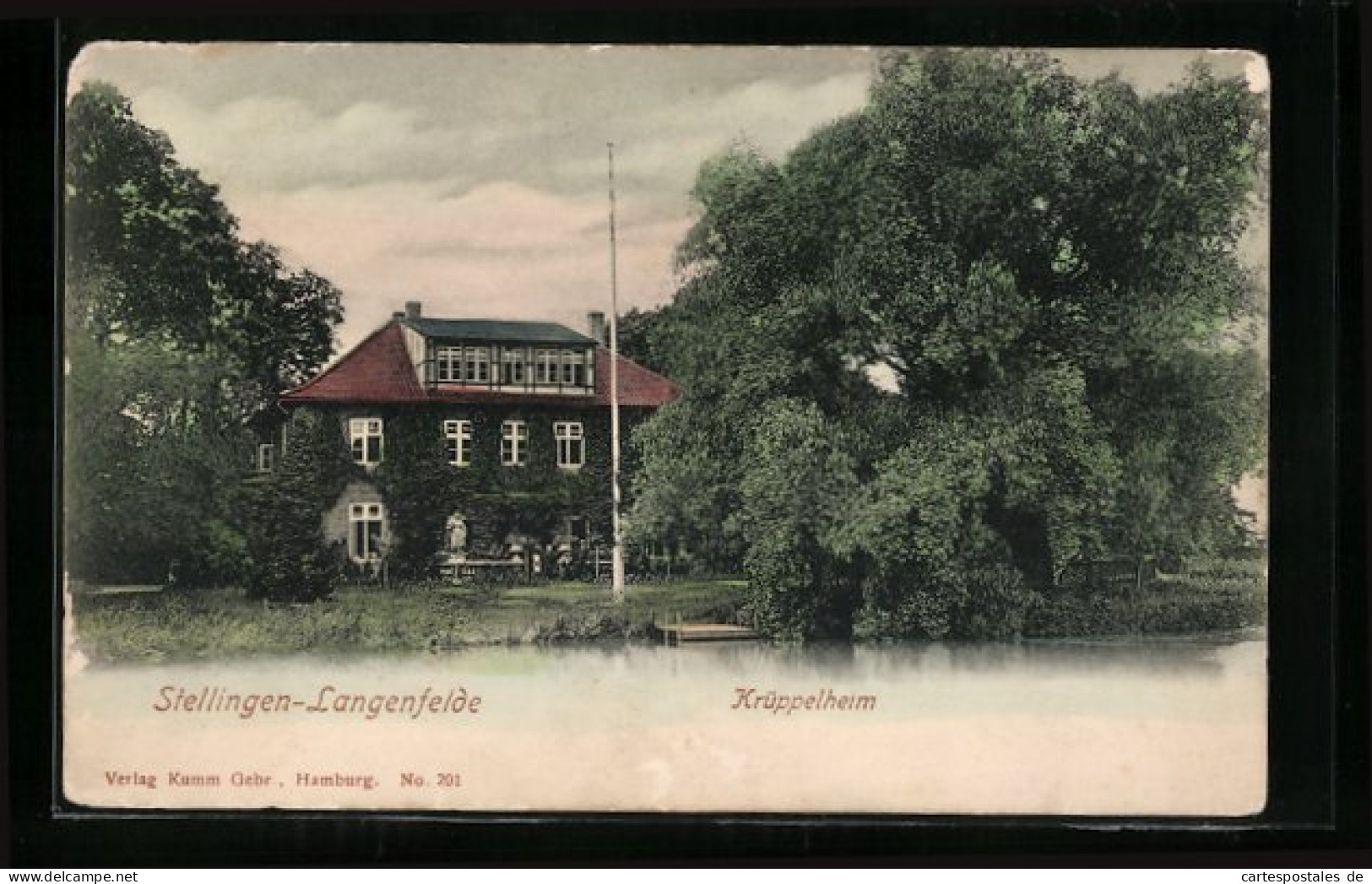 AK Hamburg-Langenfelde, Krüppelheim