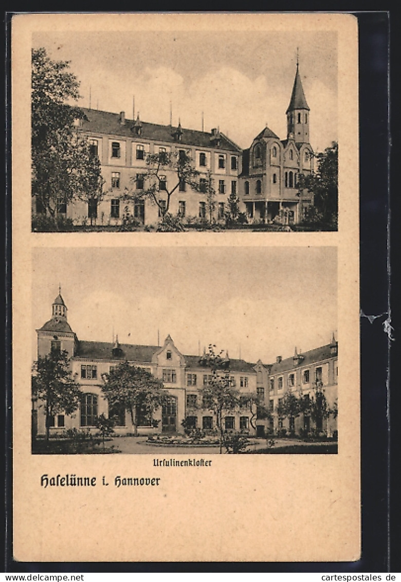 AK Haselünne i. Hannover, Blicke auf das Ursulinenkloster