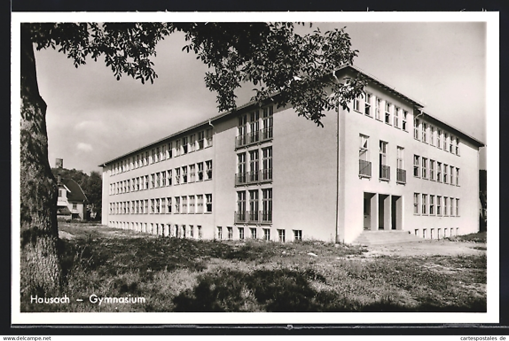 AK Hausach, Seitenansicht vom Gymnasium