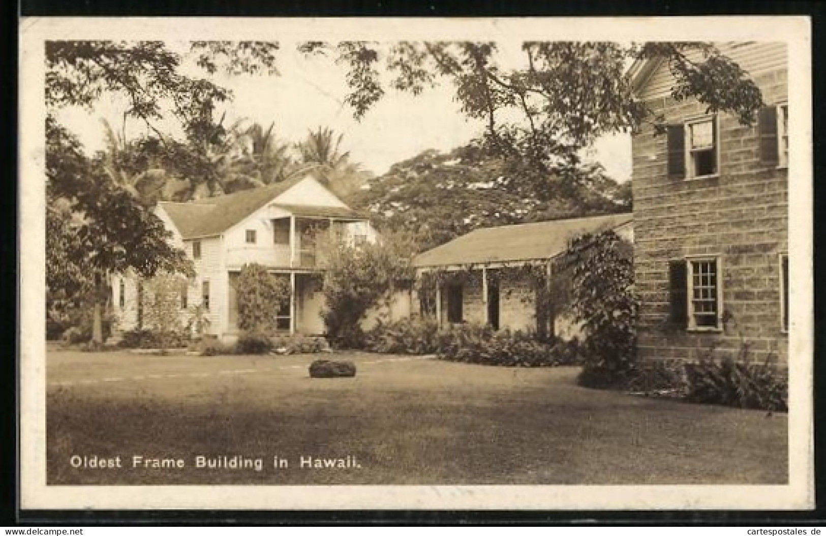 AK Hawaii, HI, Oldest Frame Building in Hawaii