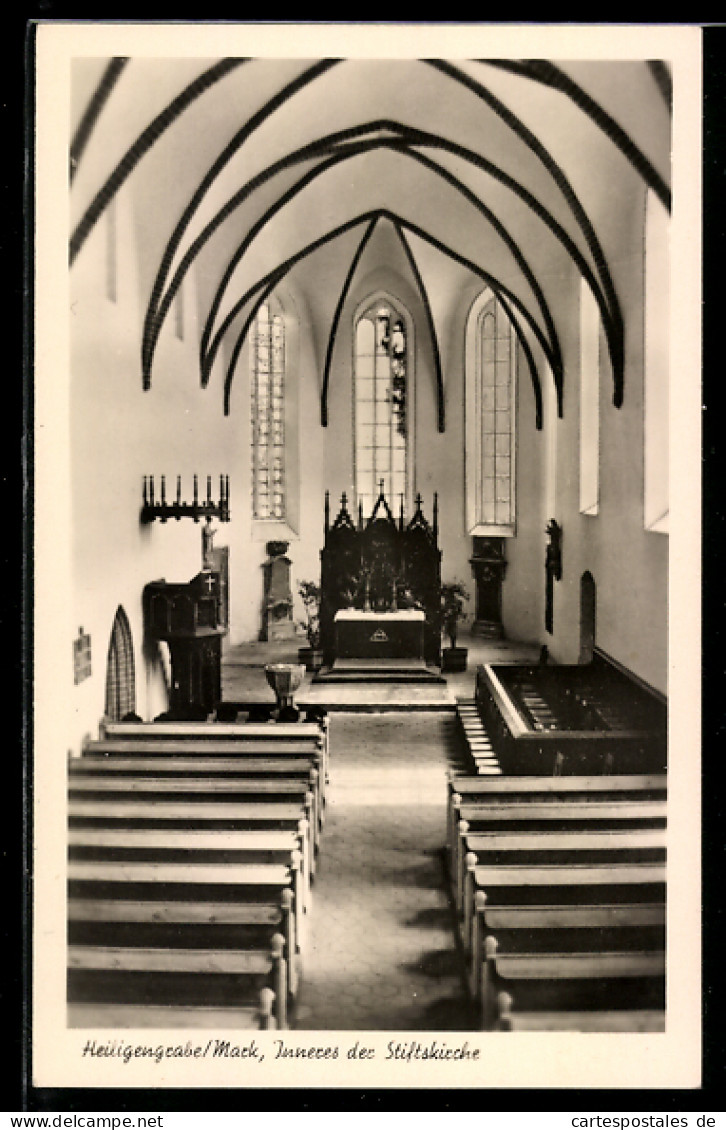 AK Heiligengrabe /Mark, Inneres der Stiftskirche